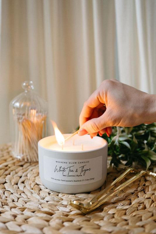 White Tea & Thyme 3-Wick