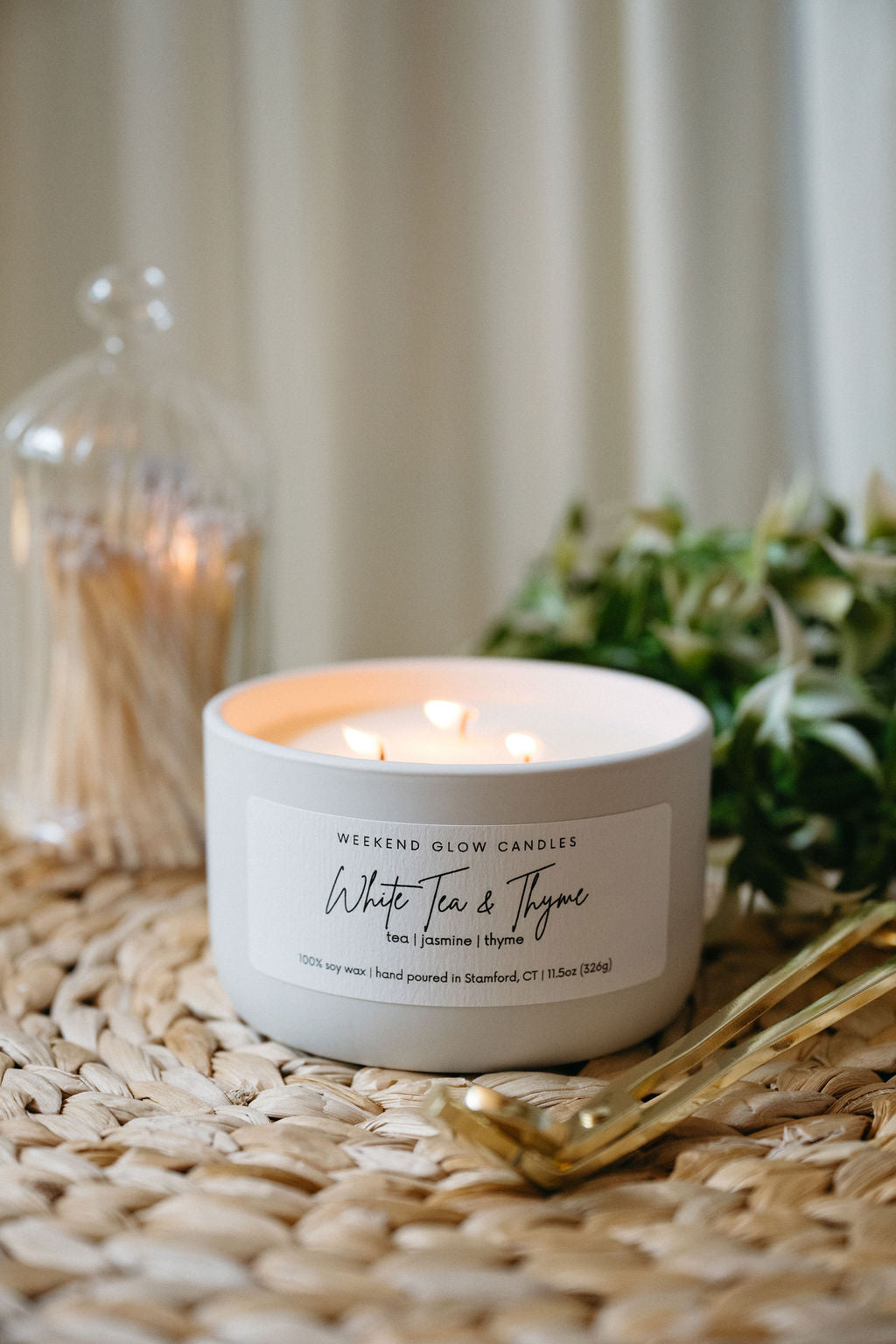 White Tea & Thyme 3-Wick